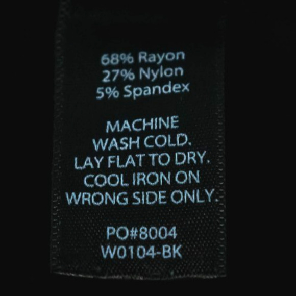 Betabrand Plus Size 2XL Black Classic Yoga Dress Pull On Straight Leg Knit Pants - Picture 4 of 5